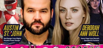Deborah Ann and Austin St. John Are Confirmed To Hype-up Indonesia Comic Con 2019